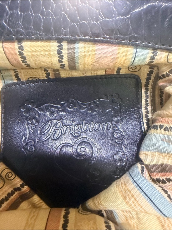 Brighton Handbags - Brighton Crochet Purse with detachable leather strap and Brighton Shopping Sack